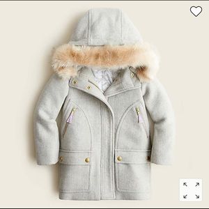 Toddler Jcrew Wool Chateau Coat